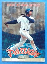 1998 Stadium Club Playing With Passion #P1 Bernie Williams