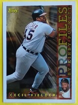1996 Topps Profiles-AL #AL-04 Cecil Fielder