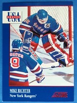 1992 Score USA Greats #6 Mike Richter