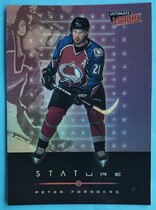 1999 Upper Deck Ultimate Victory Stature #S3 Peter Forsberg
