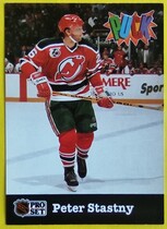 1991 Pro Set Puck Candy #16 Peter Stastny