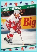 1991 Score National Candy Wholesalers Summer Convention #7 Steve Yzerman