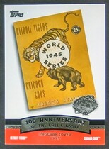 2004 Topps Fall Classic Covers #FC1945 1945 World Series