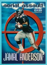 1999 Fleer Tradition Aerial Assault #2AA Jamal Anderson
