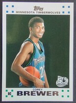 2007 Topps Rookie Set #7 Corey Brewer