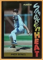 1992 Fleer Smoke n Heat #9 Andy Benes