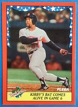 1988 Fleer World Series #8 Kirby Puckett