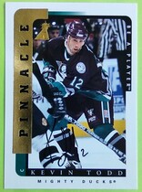 1996 Pinnacle Be a Player Autos #101 Kevin Todd