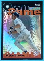 2004 Topps Own The Game #OG10 Jason Giambi