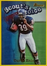 1998 Bowman Scout's Choice #SC14 Curtis Enis