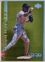 1999 Upper Deck Black Diamond Triple #81 Delino DeShields