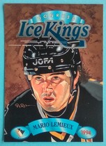 1993 Donruss Ice Kings #7 Mario Lemieux