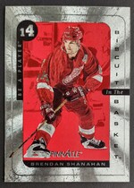 1996 Pinnacle Be a Player Biscuit In The Basket #10 Brendan Shanahan