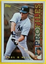 1996 Topps Profiles-AL #AL-07 Paul O'Neill