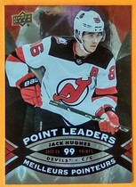 2023 Upper Deck Tim Hortons Point Leaders #PL-10 Jack Hughes