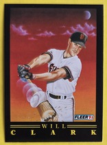1991 Fleer Pro-Visions #2 Will Clark