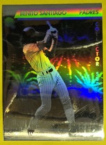 1991 Dennys Grand Slam Holograms #18 Benito Santiago