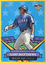 2007 Topps All Stars #AS10 Gary Matthews