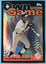 2004 Topps Own The Game #OG8 Alfonso Soriano