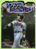 1999 Topps Power Brokers #PB2 Andres Galarraga