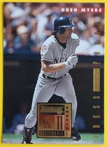 1996 Donruss Press Proofs #96 Greg Myers