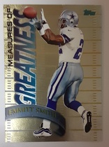 1998 Topps Measures of Greatness #MG12 Emmitt Smith