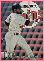 1996 Fleer Circa Boss #12 Chuck Knoblauch