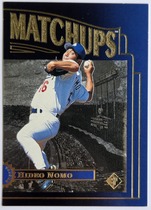 1996 SP Marquee Matchups #MM2 Hideo Nomo