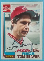 1982 Team Issue Cincinnati Reds Coca-Cola #19 Tom Seaver