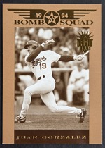 1994 Donruss Triple Play Bomb Squad #3 Juan Gonzalez