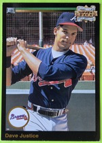 1993 Upper Deck Fifth Anniversary #A7 David Justice