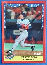1988 Fleer World Series Glossy #1 Dan Gladden