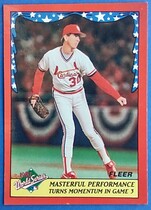 1988 Fleer World Series Glossy #3 John Tudor