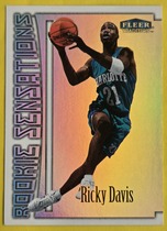 1999 Fleer Tradition Rookie Sensations #3RS Rick Davis