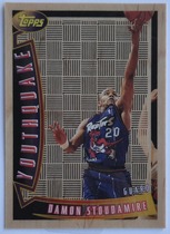 1996 Topps Youth Quake #YQ4 Damon Stoudamire