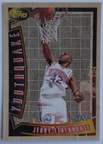 1996 Topps Youth Quake #YQ10 Jerry Stackhouse