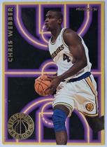 1993 Fleer First Year Phenoms #10 Chris Webber