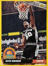 1992 Upper Deck All-Division Team #AD11 David Robinson