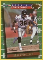 1992 Fleer Rookie Sensations #2 Mike Pritchard