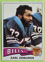1975 Topps Base Set #86 Earl Edwards