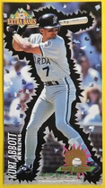 1994 Fleer Extra Bases Rookie Standouts #1 Kurt Abbott
