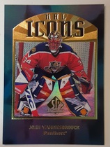 1997 SP Authentic Icons Embossed #I5 John Vanbiesbrouck