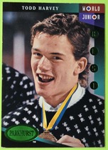 1993 Parkhurst Emerald Ice #513 Todd Harvey