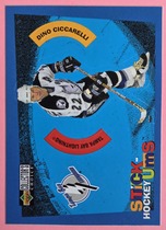 1997 Upper Deck Collectors Choice Stick'Ums #S22 Dino Ciccarelli