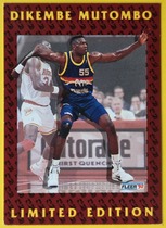 1991 Fleer Mutombo Inserts #8 Dikembe Mutombo
