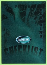 1995 Parkhurst Emerald Ice #441 Pittsburgh Penguins Checklist