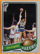 1979 Topps Base Set #31 Alex English