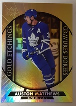 2020 Upper Deck Tim Hortons Gold Etchings #GE-8 Auston Matthews