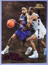 1995 SkyBox Premium Hot Sparks #HS9 Damon Stoudamire
