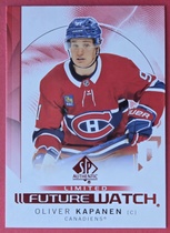 2024 SP Authentic Limited Red #169 Oliver Kapanen